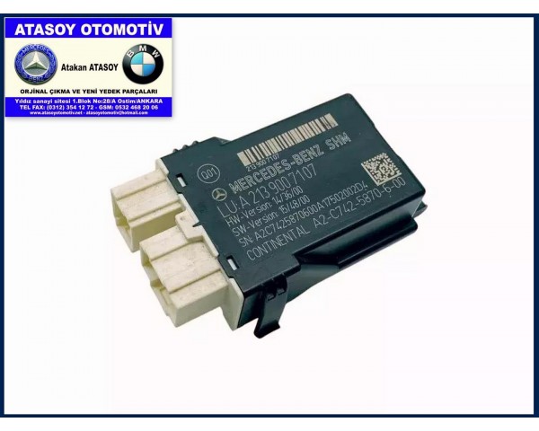MERCEDES W213 ARKA KOLTUK ISITMA BEYNİ 2139007107 2139006102 , 2229008221 2229002720 2229009910 , 2229004515 2229005212 , 2229005406 2229011300